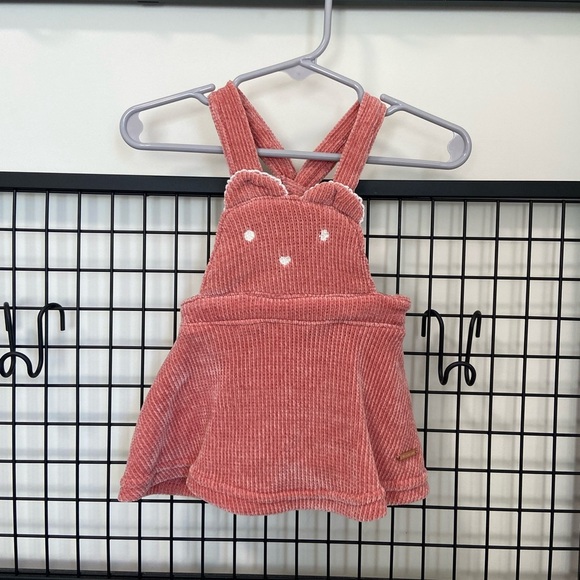 NWOT |‎ Tahari baby girl corduroy jumper overalls — 0-3 months - Picture 1 of 4